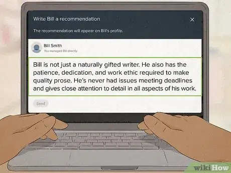 Image titled Write a LinkedIn Recommendation Step 9