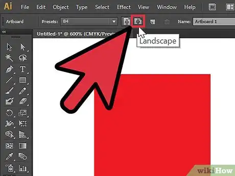 Image titled Change to Landscape in Adobe Illustrator Step 2