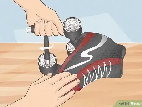 Image titled Tighten Roller Skate Wheels for Beginners Step 3