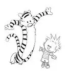 Draw Calvin and Hobbes