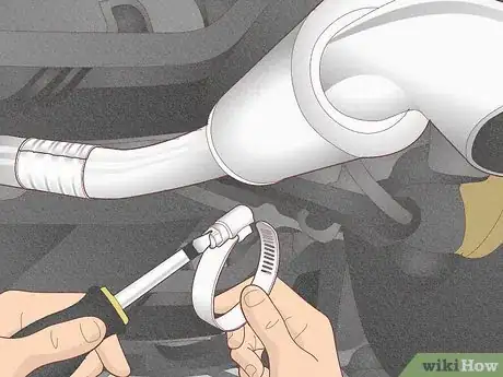 Image titled Repair an Exhaust Pipe with a Tin Can Step 12