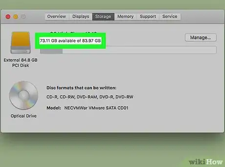 Image titled Check Your Hard Disk Space on a Mac Step 4