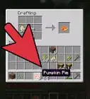 Make Pumpkin Pie in Minecraft