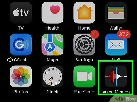 Image titled Record a Voice Memo on an iPhone Step 1