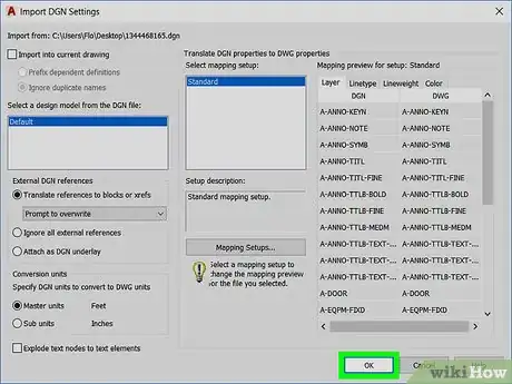 Image titled Open DGN Files in AutoCAD on PC or Mac Step 8