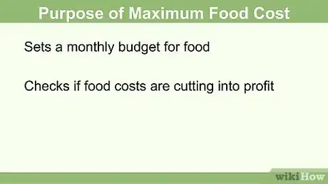 Image titled Calculate Food Cost Step 1