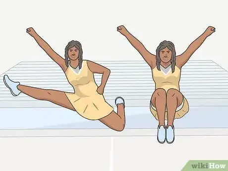 Image titled Be a Good Flyer in Cheerleading Step 11