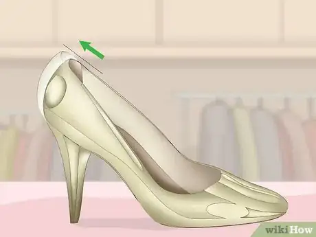 Image titled Keep High Heels from Slipping Step 1