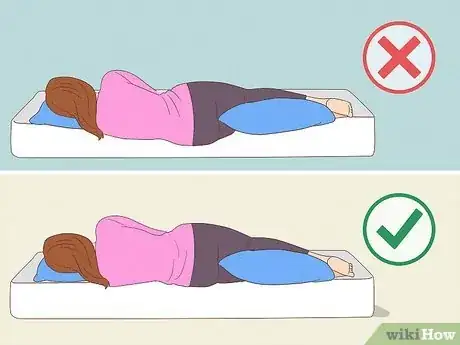 Image titled Lie Down in Bed During Pregnancy Step 4