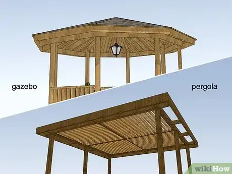 Image titled Pergola vs Gazebo Step 1