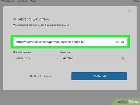 Image titled Shorten a URL Step 18