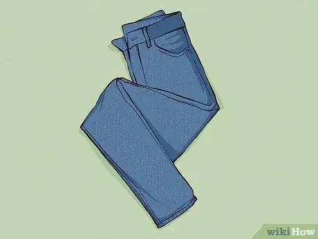 Image titled Roll Up Jeans Step 1