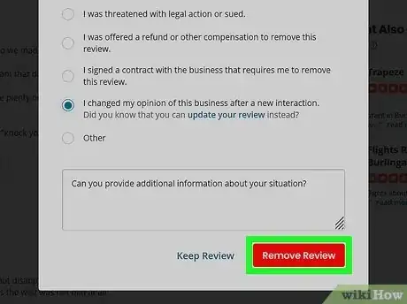 Image titled Edit or Remove a Posted Review on Yelp Step 15