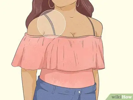 Image titled Wear Off the Shoulder Tops with a Bra Step 7