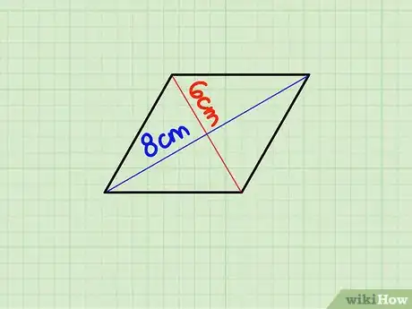 Image titled Calculate the Area of a Rhombus Step 1