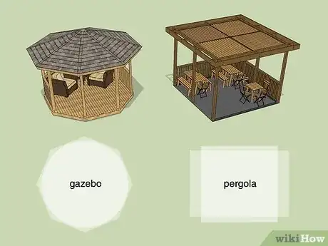 Image titled Pergola vs Gazebo Step 2