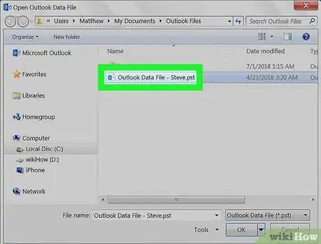 Image titled Access Archived Emails in Outlook Step 17