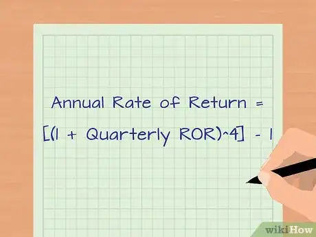 Image titled Annualize a Quarterly Return Step 4