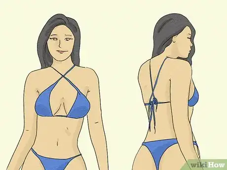 Image titled Wear a Triangle Bikini Top Step 1