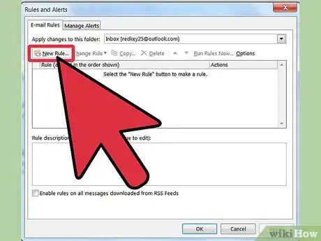 Image titled Create a Rule in Outlook to Forward Mail Step 3