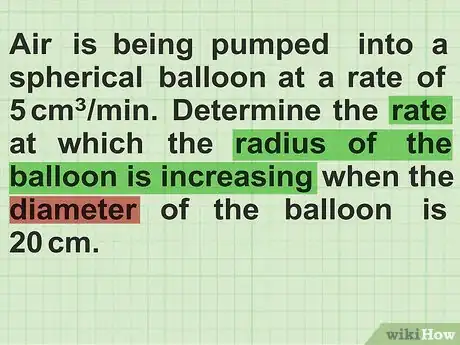 Image titled Solve Related Rates in Calculus Step 2