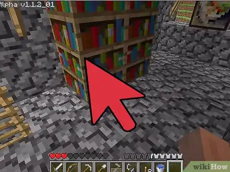 Image titled Make a Bookshelf in Minecraft Step 8