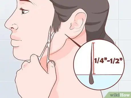 Image titled Remove Sideburns (For Girls) Step 9