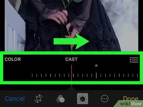 Image titled Adjust the Color Cast of a Photo Using the iPhone Photos App Step 8