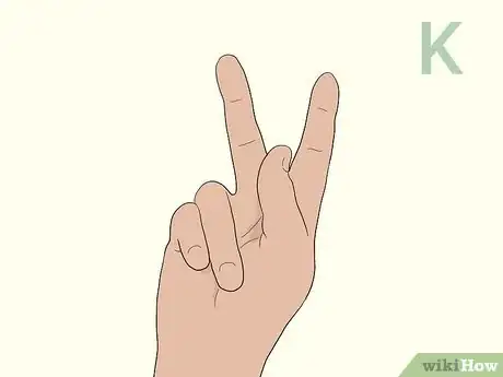 Image titled Fingerspell the Alphabet in American Sign Language Step 11