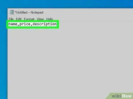 Image titled Create a CSV File Step 8