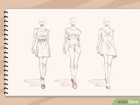 Image titled Sketch Fashion Designs Step 04