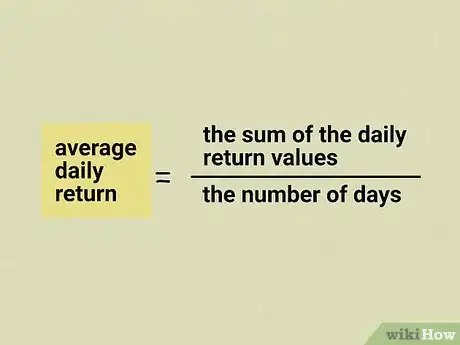 Image titled Calculate Daily Return of a Stock Step 14