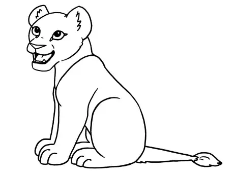 Image titled Draw A Lion Cub 2 7.png