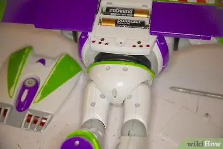 Image titled Change the Batteries in a Buzz Lightyear Action Figure Step 4