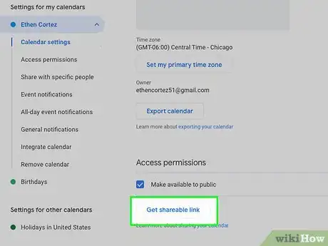 Image titled Share Your Google Calendar Step 16