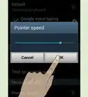 Change the Pointer Speed in Android