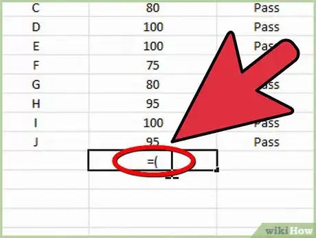 Image titled Type Formulas in Microsoft Excel Step 10