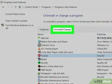 Image titled Delete TotalAV on PC or Mac Step 6