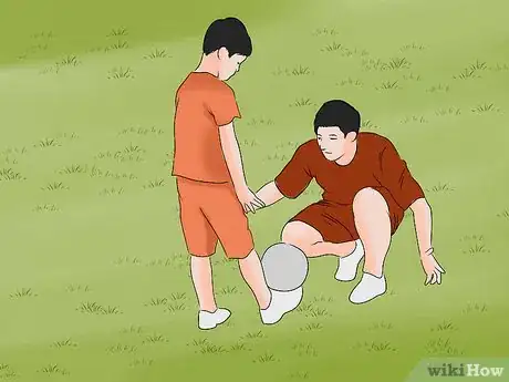 Image titled Teach Kids Soccer Step 1