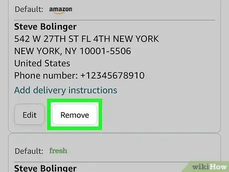 Image titled Delete Addresses on Amazon Step 9