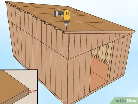 Image titled Build a Lean to Shed Step 20