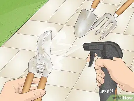 Image titled Clean Your Rusty Garden Tools Step 1