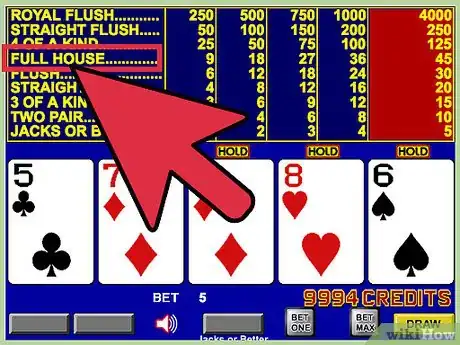 Image titled Play Video Poker Step 14