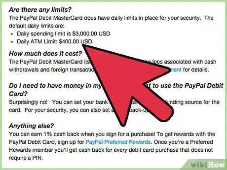 Image titled Use the PayPal Debit Card Step 3