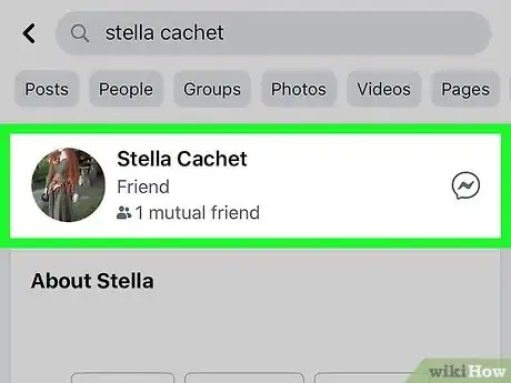 Image titled Find a Facebook URL on iPhone or iPad Step 2