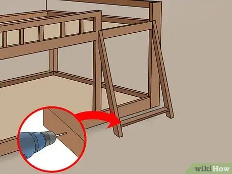 Image titled Build Bunk Bed Stairs Step 14