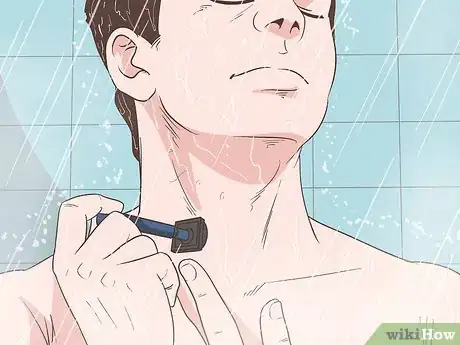 Image titled Prevent Ingrown Hairs on Your Neck Step 1