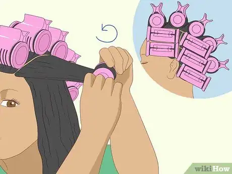 Image titled Use Hair Rollers Step 7