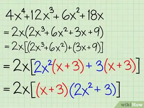 Image titled Factor by Grouping Step 16