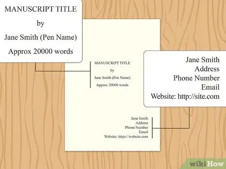 Image titled Format a Manuscript Step 4